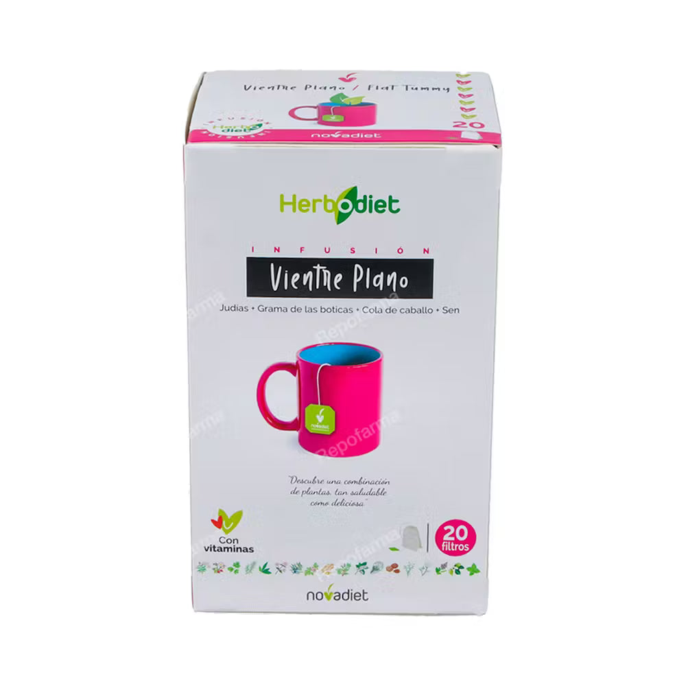 NOVADIET HERBODIET INF. vientre plano 20filtros