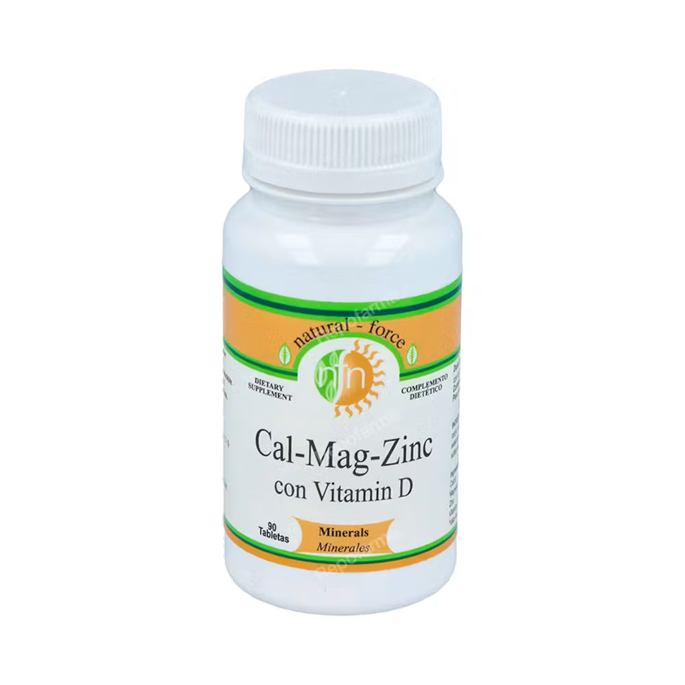 NUTRI-FORCE CAL MAG ZINC (CALCIO-MAGNESIO-ZINC-VIT.D) 90comp.