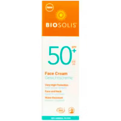 CREMA SOLAR FACIAL SPF50+ - 50 ml. BIOSOLIS