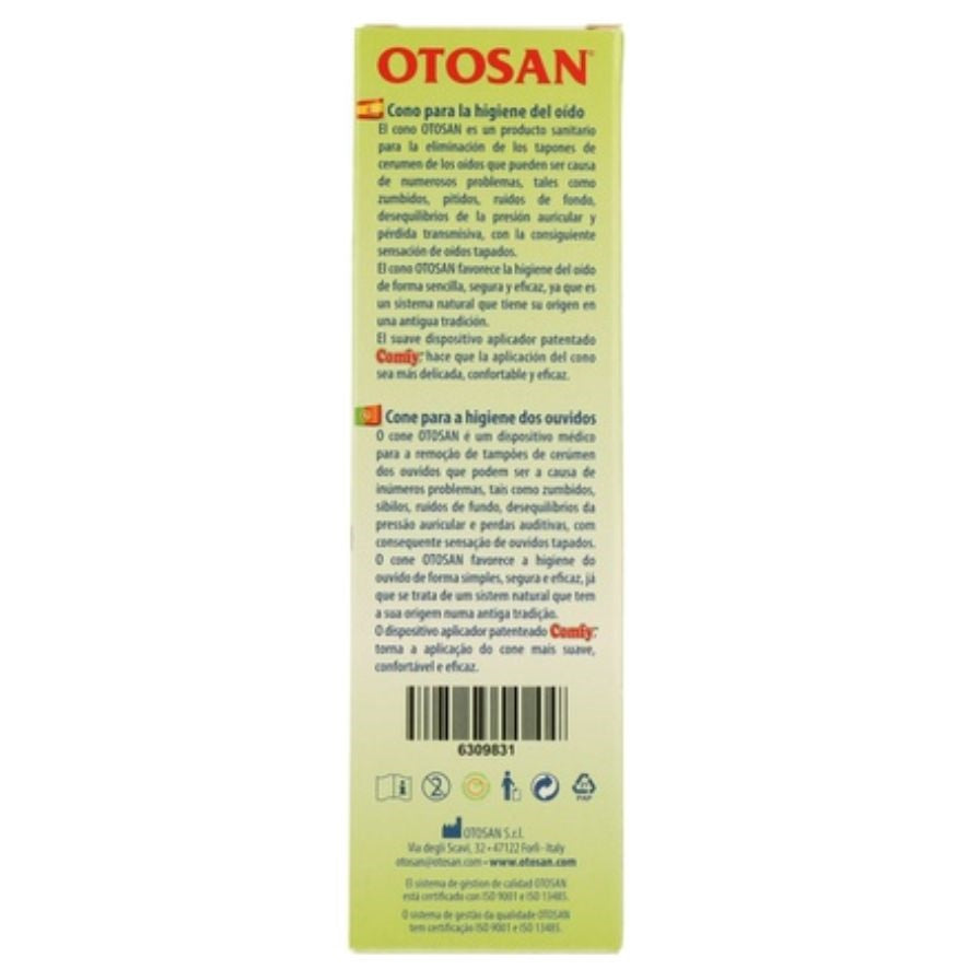 Otosan Conos Higiene Oido 11g Santiveri