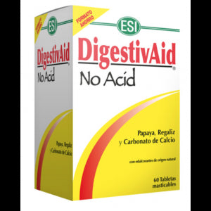 Digestivaid No Acid ESI 60 comprimidos antiácidos naturales