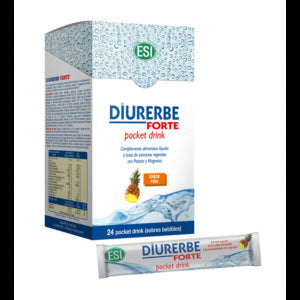 Diurerbe Bebida Pocket Sabor Piña 24 sobres diuréticos naturales