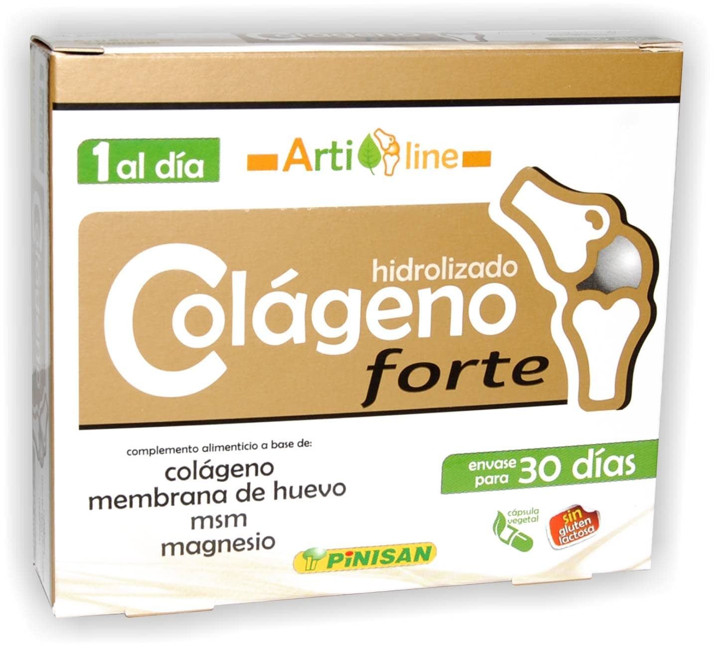 Colágeno Forte Pinisan 30 Cápsulas para Articulaciones Saludables