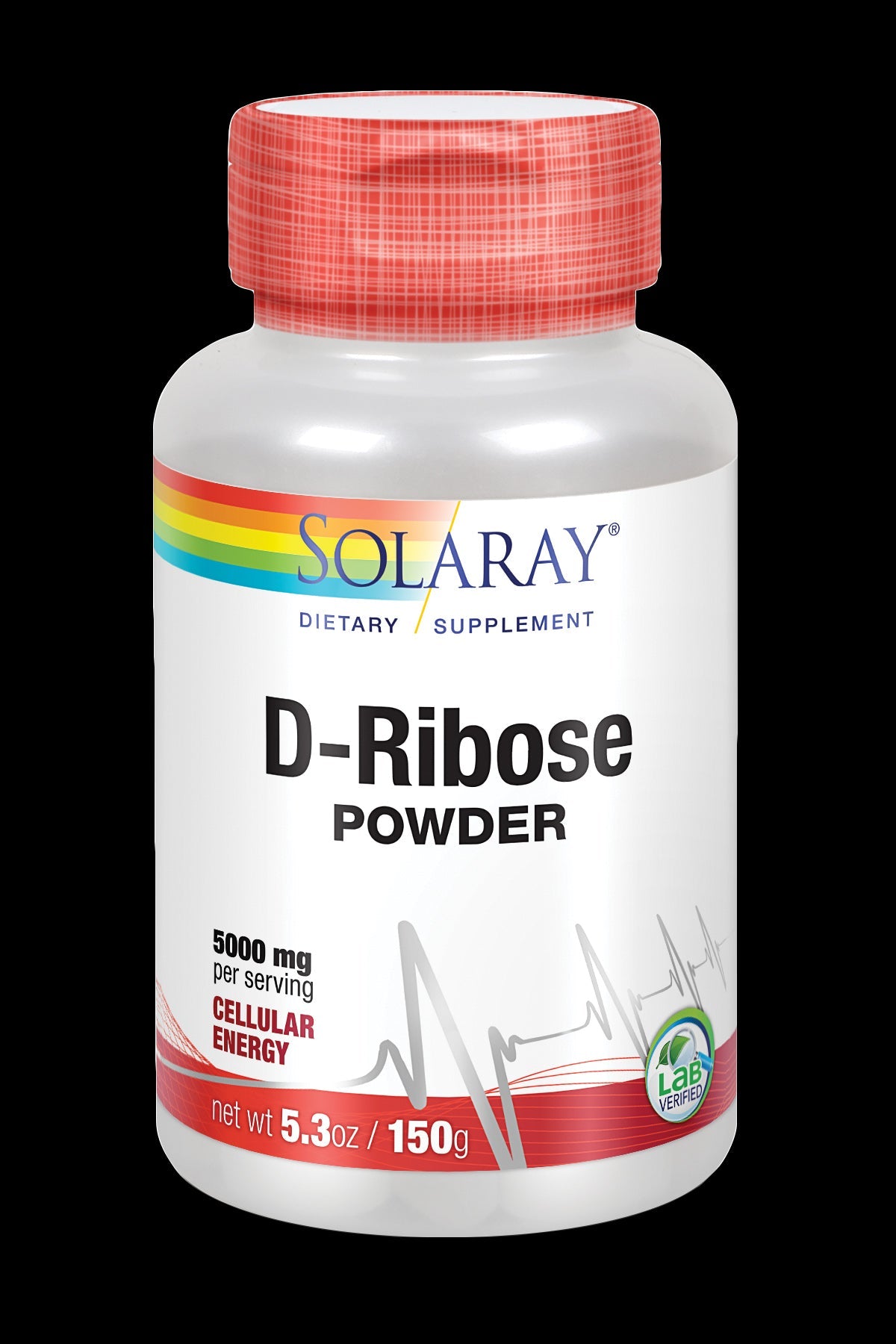 D-Ribosa Solaray 150g Suplemento de Energía Natural para Deportistas