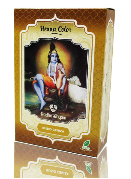 Henna Rubio Ceniza Natural 100g – Coloración Saludable y Brillo