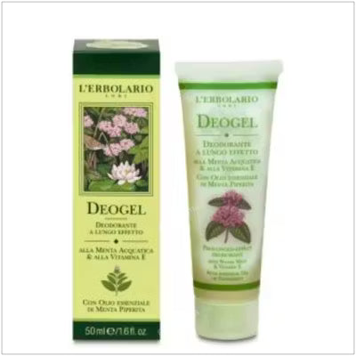 DESODORANTE DEOGEL a la menta acuatica 50ml. - L´ERBOLARIO