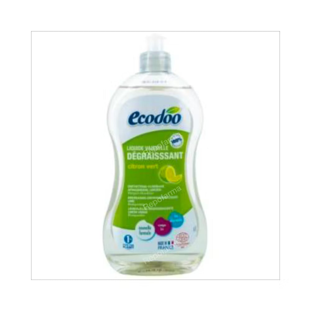 CODOO LAVAVAJILLAS DESENGRASANTE limon verde 500ml.