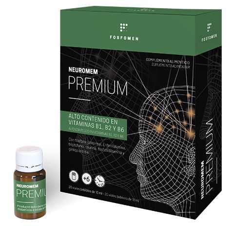 Fosfomen Premium de Herbora 20 Viales para Memoria y Concentración