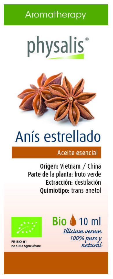 Aceite esencial de anís estrellado 10 ml – aroma digestivo