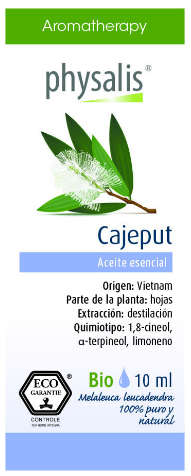 Aceite esencial de Cajeput puro 10 ml – Aroma refrescante y purificador