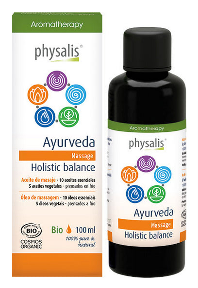 Aceite de Masaje Ayurveda Physalis 100 ml – Calor y Circulación