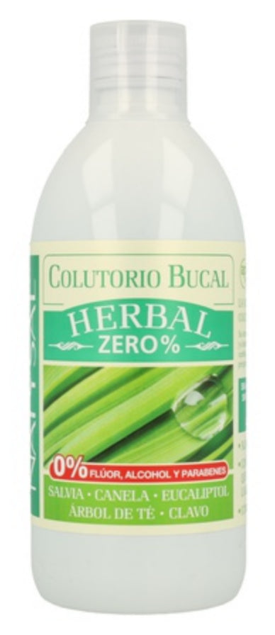 Enjuague Bucal Herbal Zero Natysal 500 ml Sin Alcohol