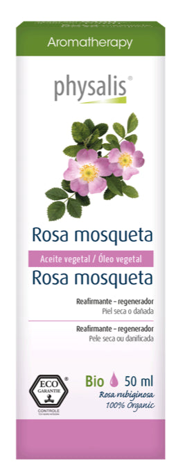 Aceite Vegetal Rosa Mosqueta 50ml Hidratación Natural para Piel Radiante