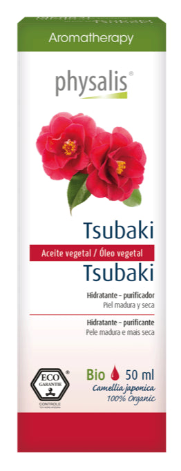 Aceite Vegetal de Tsubaki Physalis 50 ml – Hidratación y Antiedad Natural