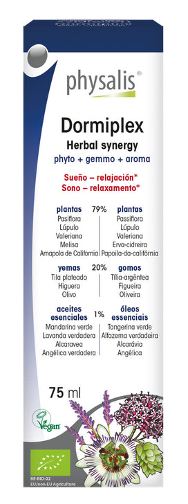 Dormiplex Physalis 75ml Extracto Natural para Sueño Profundo