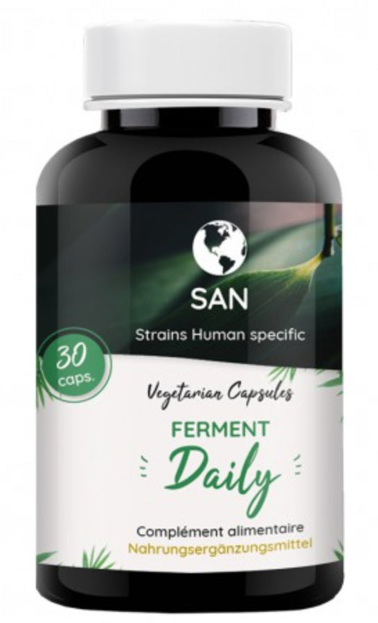 Ferment Daily SAN, probiótico 30 cápsulas para flora intestinal