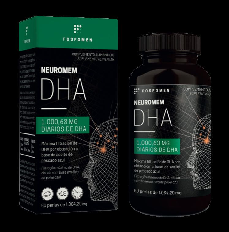 Fosfomen Neuromem DHA de Herbora, 60 perlas de omega 3