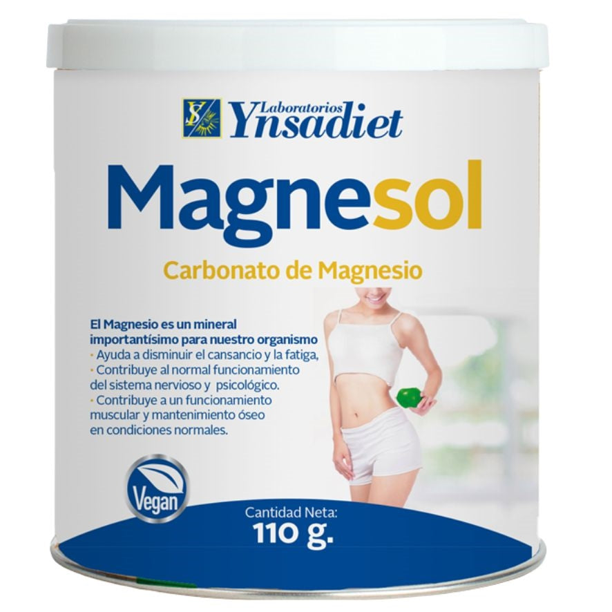 Magnesol Carbonato Magnesio 110g Ynsadiet