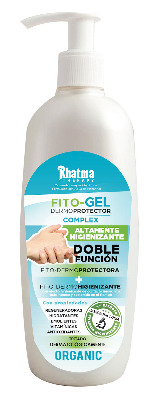 Gel Higienizante Natural Rhatma 250 ml con Aloe y Romero