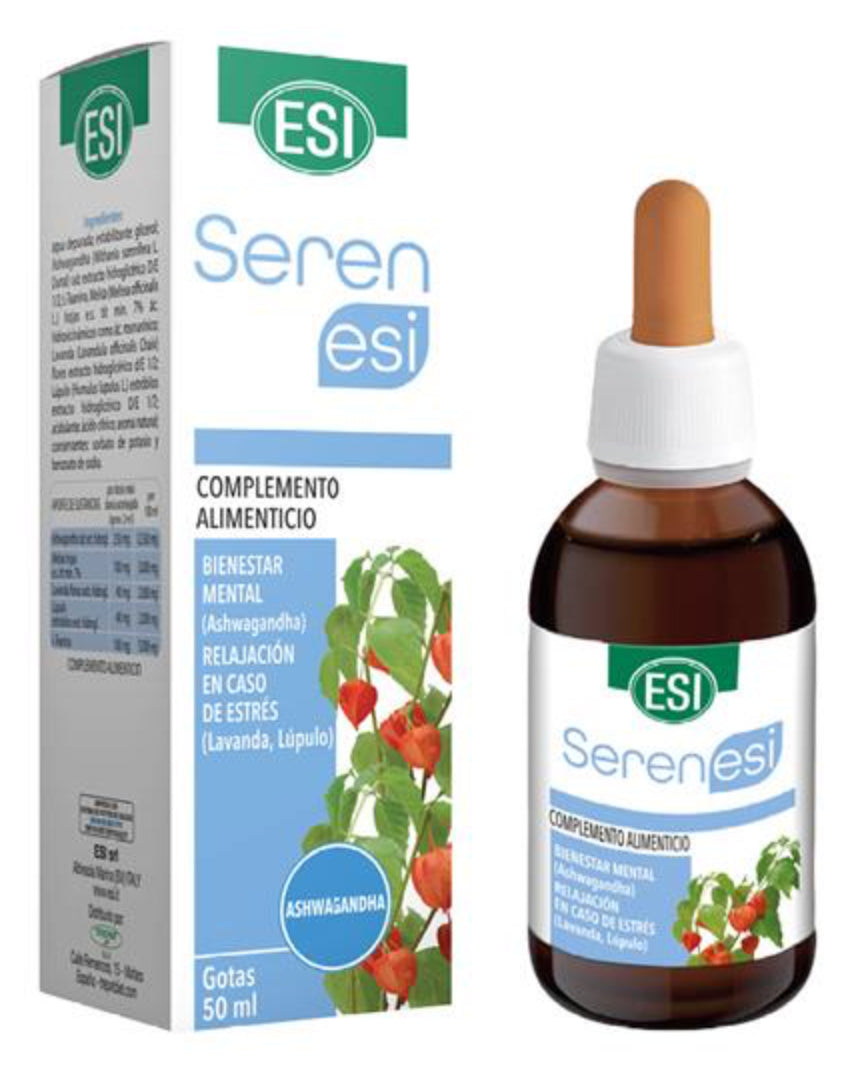 Serenesi Gotas ESI 50ml Relajante Natural con Ashwagandha y Lavanda