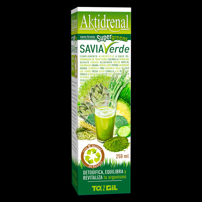 Savia Verde Aktidrenal 250ml - Detoxificación y Energía Natural