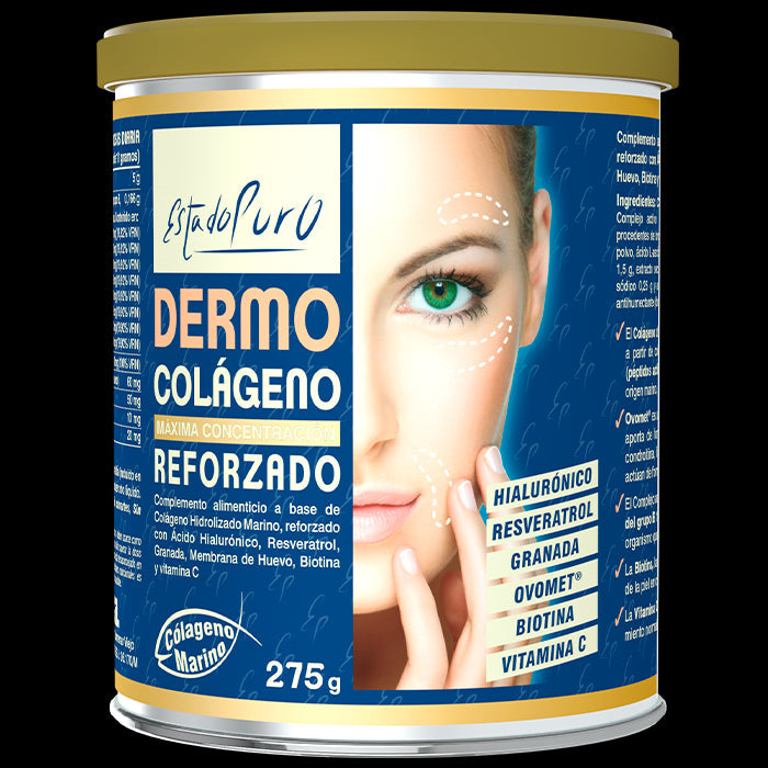 Suplemento Dermo Colágeno Reforzado Tongil 275 g con Vitamina C y Resveratrol
