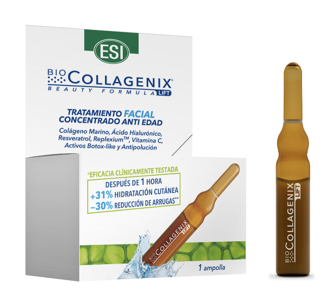 Ampolla Collagenix ESI Anti‑Edad con Colágeno Marino y Resveratrol