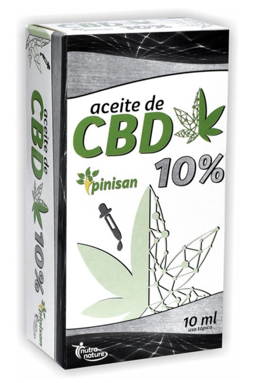 Aceite de CBD 10% Pinisan 10ml Cuidado Antiinflamatorio