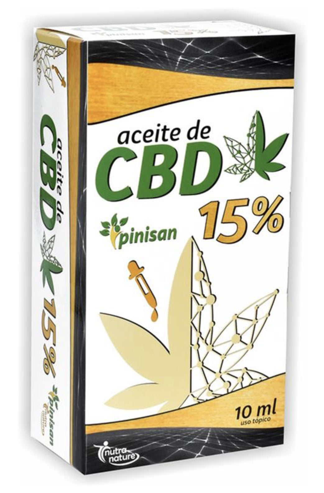Aceite de CBD 15% Pinisan 10 ml Alivio Natural