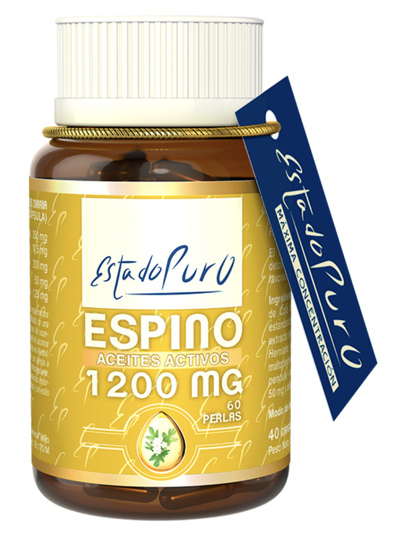 Aceite de Espino Blanco 60 perlas - Suplemento cardiovascular natural