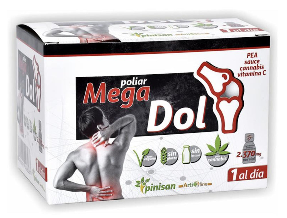 Poliar Megadol Pinisan Suplemento Articular 6 Viales Bioactivos