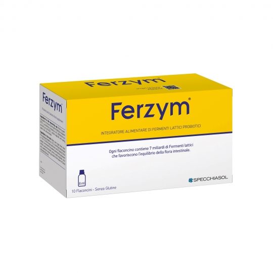Ferzym Fast Probiótico Dual Coated 10 viales para salud intestinal