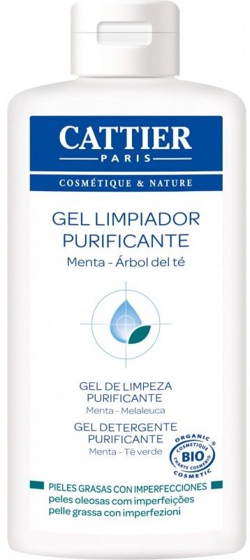 Gel Limpiador Purificante de Árbol de Té Cattier 200 ml