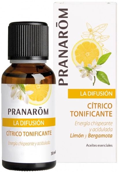Aceite esencial cítrico tonificante Pranarom 30 ml frescura vibrante