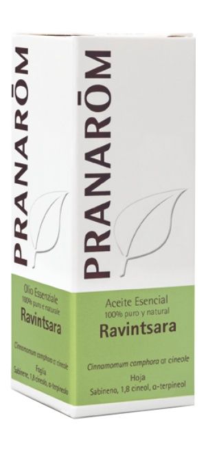 Aceite esencial de Ravintsara 10 ml Pranarom, aroma natural potente