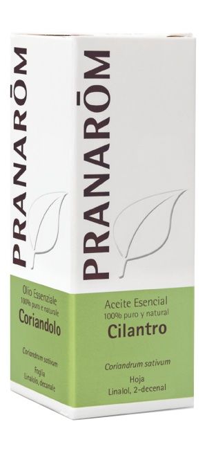 Aceite esencial de cilantro Pranarom 10 ml aroma fresco y terapéutico