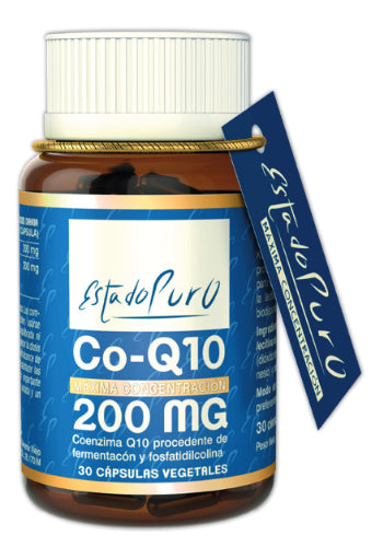 Co-Q10 200 mg Puro Estado: Energía Celular con 30 Cápsulas