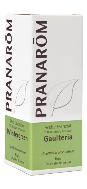 Aceite esencial de gaulteria Pranarom 10 ml, aroma natural antiinflamatorio