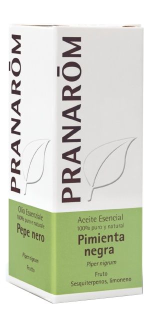 Aceite esencial de pimienta negra Pranarom 5 ml pureza máxima