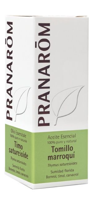 Aceite esencial de tomillo marroquí Pranarom 10 ml, aroma terapéutico