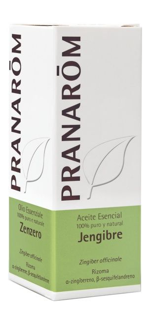 Aceite esencial de jengibre Pranarom 5 ml para digestión