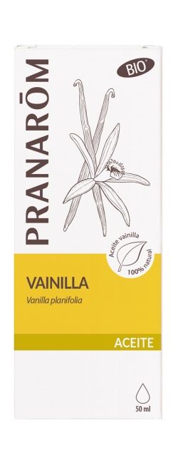 Aceite Vegetal de Vainilla Bio Pranarom 50 ml - Masaje Relajante