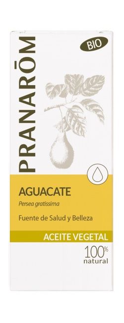 Aceite Vegetal de Aguacate Orgánico Pranarom 50 ml para piel