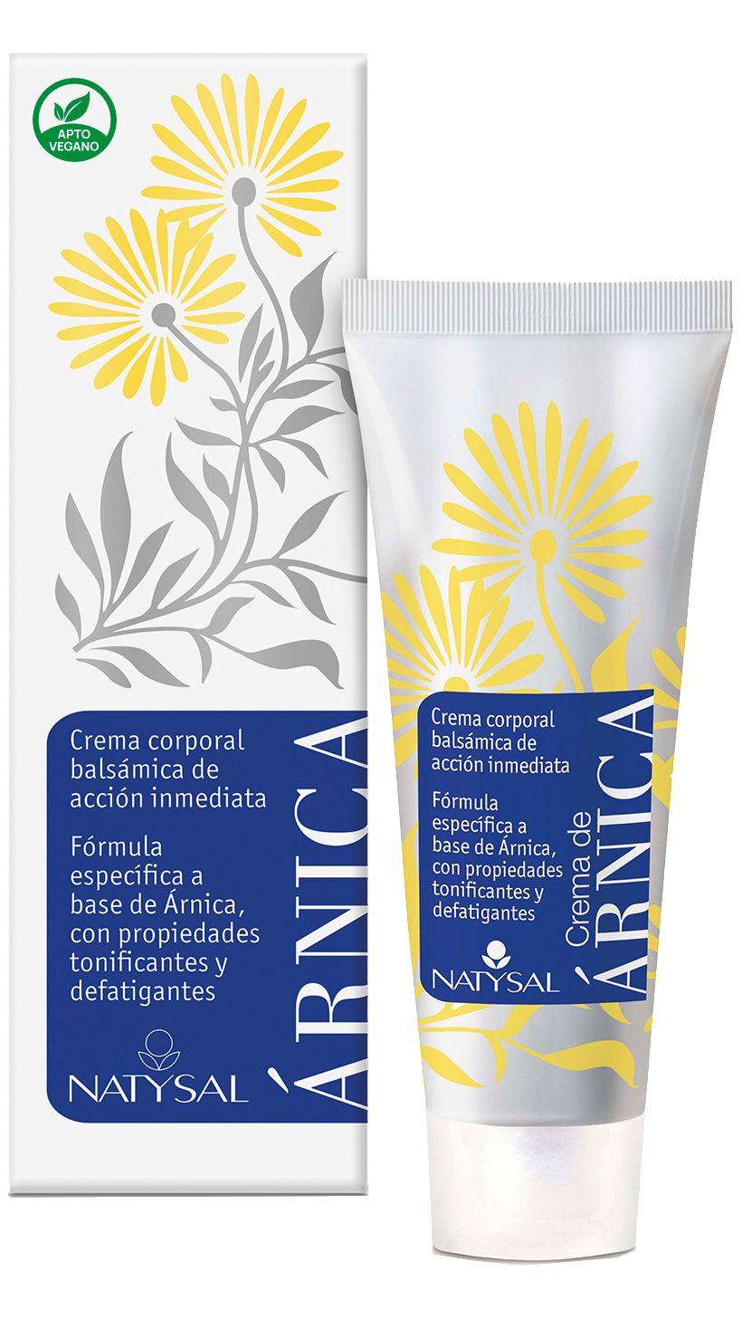 Crema de Árnica Natysal 75 ml Alivio Muscular y Cutáneo