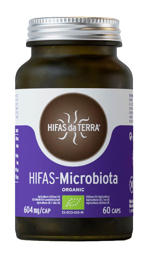 Suplemento Hifas-Microbiota de Hongos Medicinales para Bienestar 60 Cápsulas