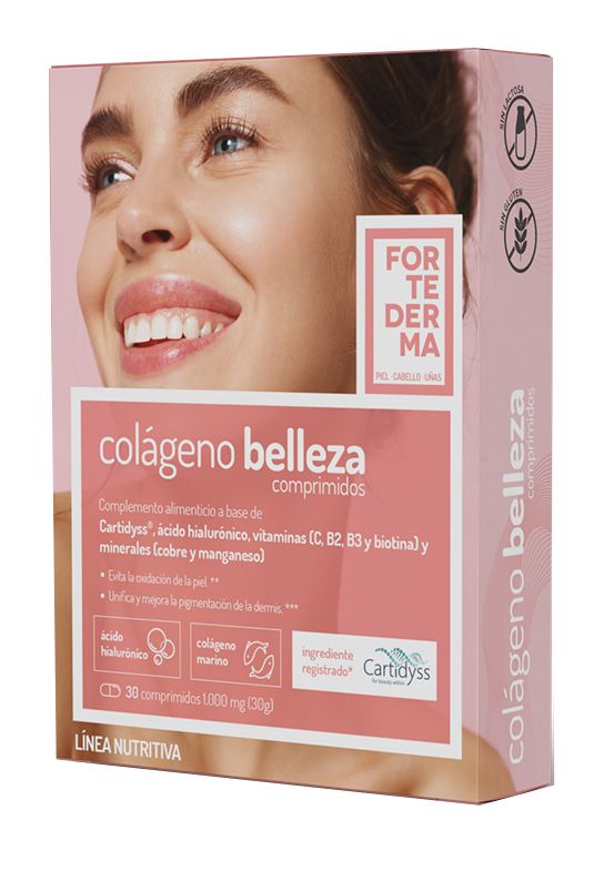 Colágeno Belleza Herbora 30 comprimidos para piel radiante