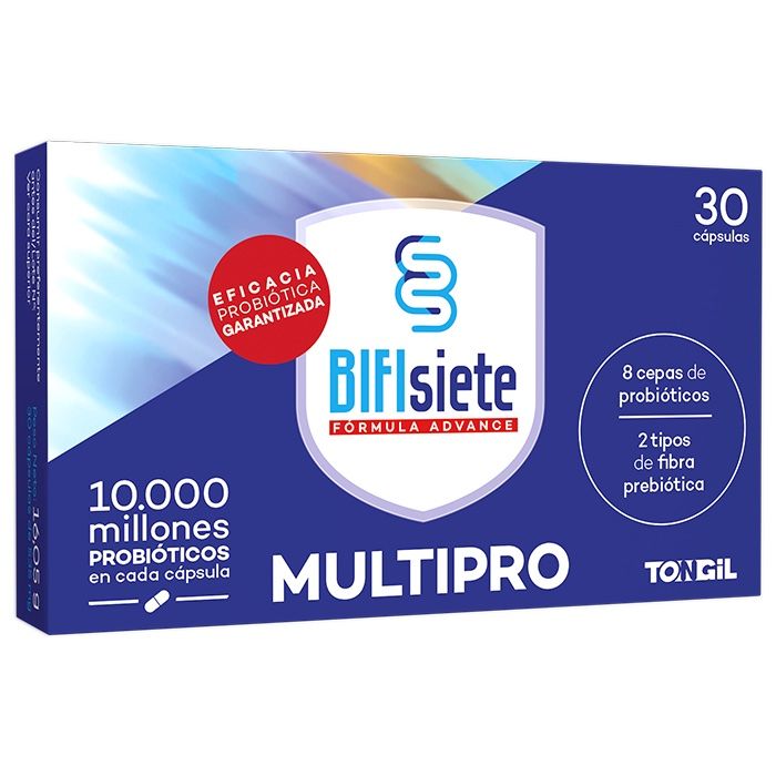 Bifisiete Probiótico Avanzado Tongil 30 Cápsulas Vegetales Naturales
