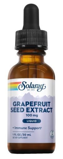 Extracto Solaray de Semilla de Pomelo 30 ml Antimicrobiano