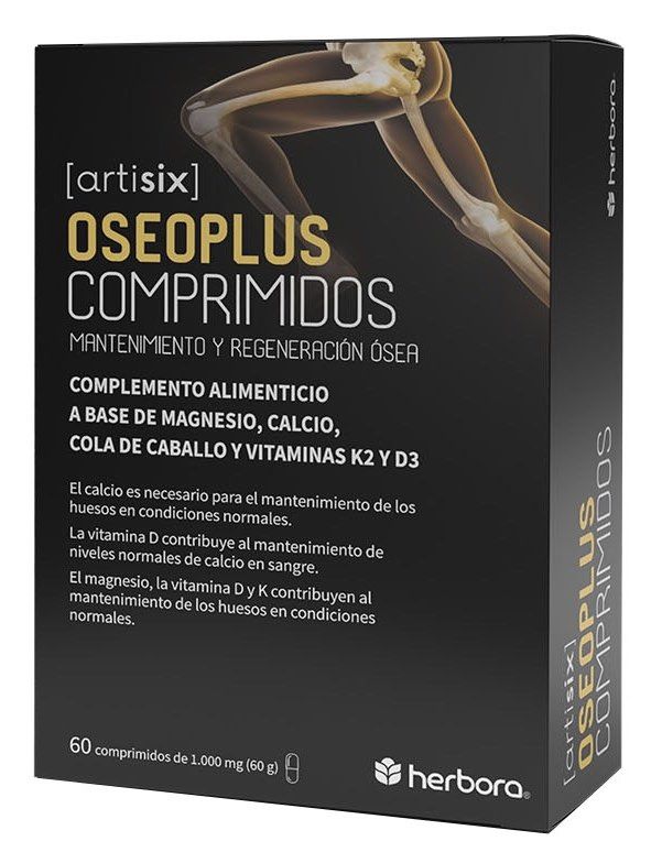 Oseoplus Herbora 60 comprimidos para fortalecer huesos y articulaciones