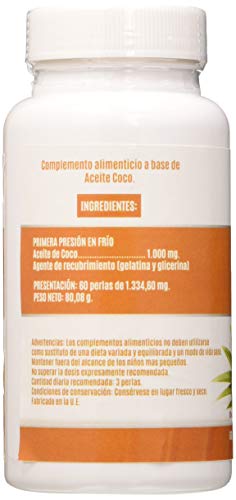El Valle Aceite de Coco 60 Perlas - 1 Unidad